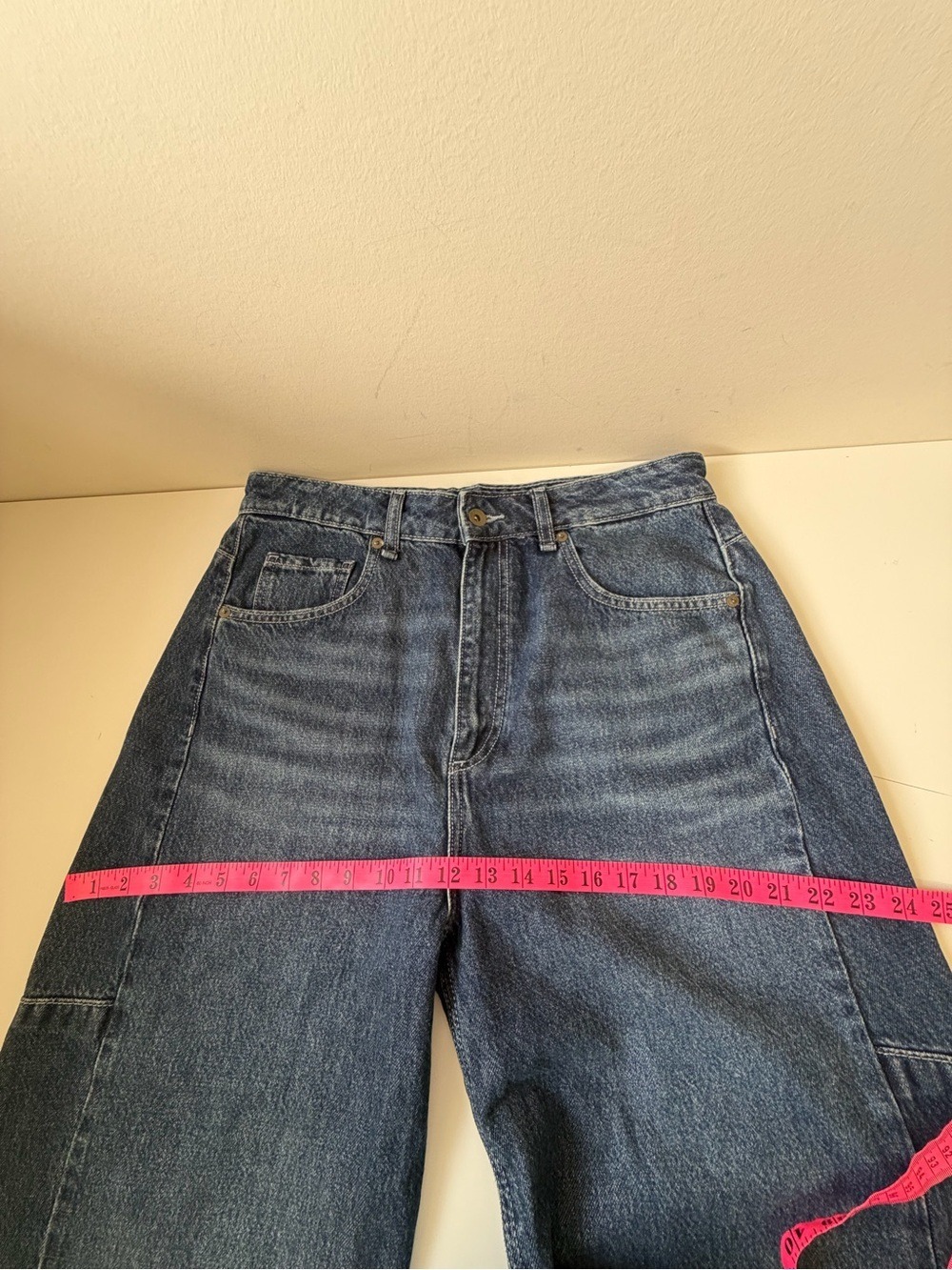 Rag & Bone Chase High Waist Barrel Leg Jeans Size 29 - Picture 11 of 11